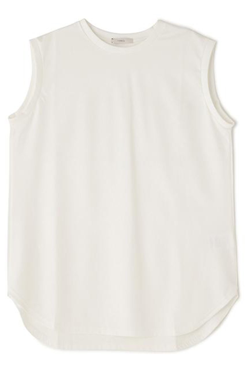 【ル フィル/LE PHIL】のシルキースムースノースリーブ インテリア・キッズ・メンズ・レディースファッション・服の通販 founy(ファニー) 　ファッション　Fashion　レディースファッション　Fashion for Women　トップス・カットソー　Cut & Sew Tops　キャミソール&ノースリーブ　Camisoles & Sleeveless Tops　シャツ・ブラウス・オフィスカジュアル　Elegant Blouses & Button-Ups　ロングTシャツ・Tシャツ　Longline T-Shirts & Tees　カットソー・ベーシックTシャツ　Cut-and-Sewn Tops / Stretch Tees & Basics　インナー　Innerwear　キャミソール　Camisole, Spaghetti Strap Top　シンプル　Simple, Minimal　ストレッチ　Stretch, Stretchy Fabric　タンク　Tank Top, Sleeveless Top　ノースリーブ　Sleeveless, No-Sleeve　ベーシック　Basic, Essential　ミックス　Mix, Mixed Style　ホワイト|ID: prp329100004930533 ipo3291000000037005685