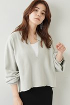 【ウィムガゼット/Whim Gazette】のスウェットVネックプルオーバー2 ライトベージュ|ID: prp329100004930541 ipo3291000000037005813