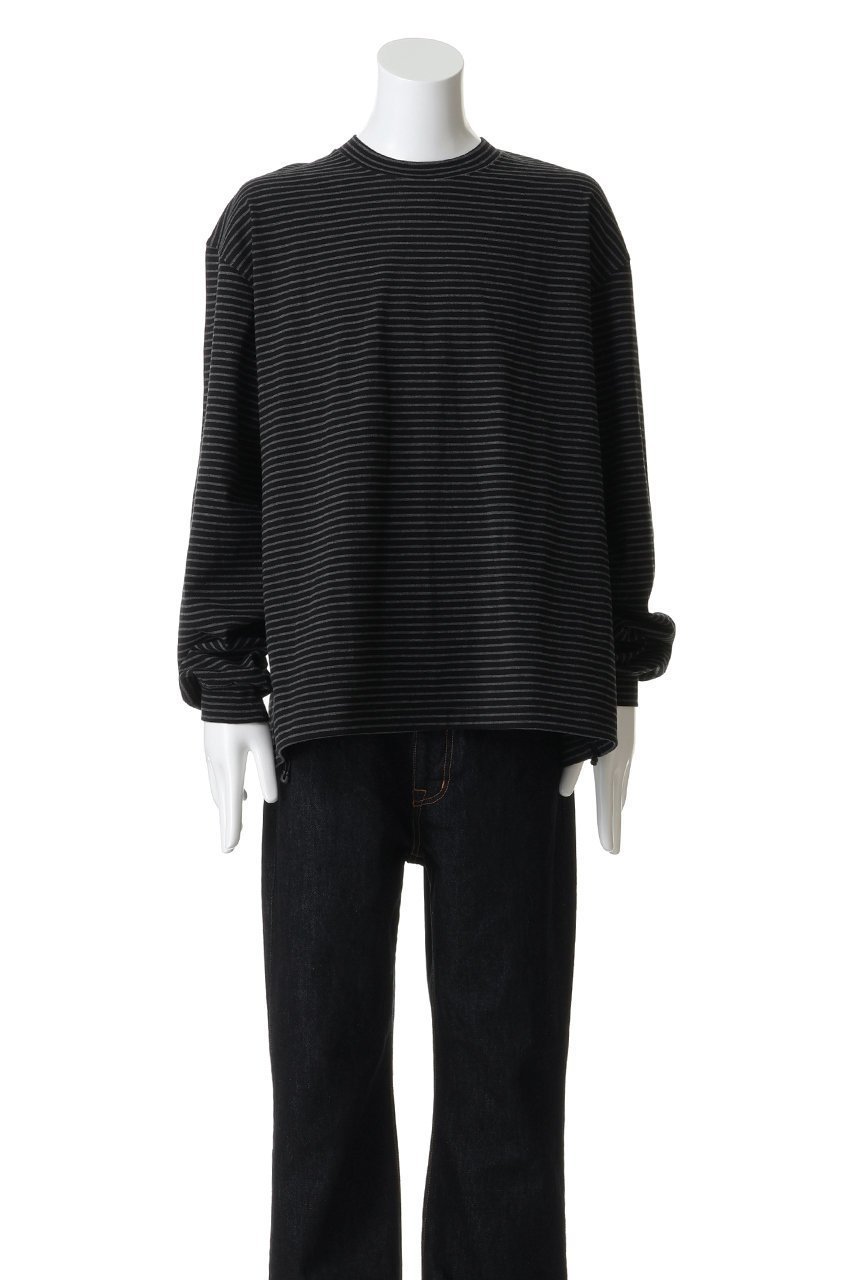 【エスアイ/ES.1 / MEN】の【MEN】Border LS T-shirts T006 人気、トレンドファッション・服の通販 founy(ファニー) 　ファッション　Fashion　メンズファッション　Fashion for Men　トップス・カットソー　Cut & Sew Tops　メンズシャツ　Shirts　ロングTシャツ・Tシャツ / 着回し力抜群　Longline T-Shirts & Tees　インナー　Innerwear　ショルダー　Shoulder, Shoulder Strap　ジャケット　Jacket, Outerwear　スリーブ　Sleeve, Long Sleeve / Short Sleeve　ドロップ　Drop Shoulder, Dropped Style　ボーダー　Border, Stripe　モダン　Modern, Contemporary　ロング　Long, Long-Length　other-2|ID: prp329100004930558 ipo3291000000037005998