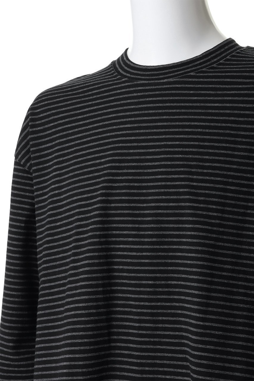 【エスアイ/ES.1 / MEN】の【MEN】Border LS T-shirts T006 人気、トレンドファッション・服の通販 founy(ファニー) 　ファッション　Fashion　メンズファッション　Fashion for Men　トップス・カットソー　Cut & Sew Tops　メンズシャツ　Shirts　ロングTシャツ・Tシャツ / 着回し力抜群　Longline T-Shirts & Tees　インナー　Innerwear　ショルダー　Shoulder, Shoulder Strap　ジャケット　Jacket, Outerwear　スリーブ　Sleeve, Long Sleeve / Short Sleeve　ドロップ　Drop Shoulder, Dropped Style　ボーダー　Border, Stripe　モダン　Modern, Contemporary　ロング　Long, Long-Length　other-5|ID: prp329100004930558 ipo3291000000037006005