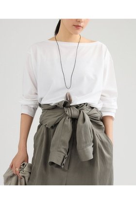 【カオス/Chaos】のクロスコットンカットソー 人気、トレンドファッション・服の通販 founy(ファニー) ファッション Fashion レディースファッション Fashion for Women トップス・カットソー Cut & Sew Tops シャツ・ブラウス・オフィスカジュアル Elegant Blouses & Button-Ups ロングTシャツ・Tシャツ Longline T-Shirts & Tees カットソー・ベーシックTシャツ Cut-and-Sewn Tops / Stretch Tees & Basics 春 Spring カットソー Cut and Sewn Top コクーン Cocoon, Cocoon Silhouette シンプル Simple, Minimal スリーブ Sleeve, Long Sleeve / Short Sleeve ロング Long, Long-Length 再入荷 Restock / Back in Stock 夏 Summer エレガント 上品 Elegant |ID:prp329100004930564