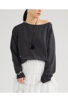 【カオス/Chaos】のクロスコットンカットソー チャコール|ID:prp329100004930564