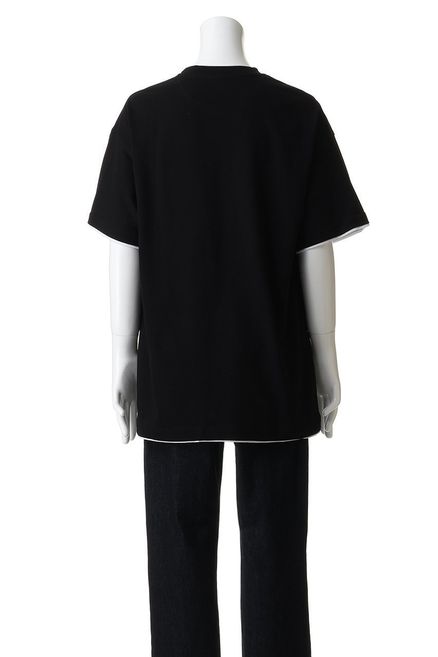 【ヌメロ ヴェントゥーノ/N°21 / MEN】の【MEN】レイヤード ライク Tシャツ 人気、トレンドファッション・服の通販 founy(ファニー) 　ファッション　Fashion　メンズファッション　Fashion for Men　トップス・カットソー　Cut & Sew Tops　メンズシャツ　Shirts　ショート　Short, Short Length　スリーブ　Sleeve, Long Sleeve / Short Sleeve　ベーシック　Basic, Essential　ボトム　Bottoms, Lower Wear　other-4|ID: prp329100004930570 ipo3291000000037006118