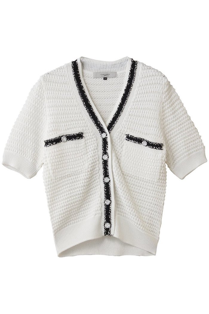 【コルコバード/CORCOVADO】のツイードライクカーディガン インテリア・キッズ・メンズ・レディースファッション・服の通販 founy(ファニー) https://founy.com/ ファッション Fashion レディースファッション Fashion for Women トップス・カットソー Cut & Sew Tops カーディガン・羽織り Layered Style Cardigans シャツ・ブラウス・オフィスカジュアル Elegant Blouses & Button-Ups ロングTシャツ・Tシャツ Longline T-Shirts & Tees カットソー・ベーシックTシャツ Cut-and-Sewn Tops / Stretch Tees & Basics おすすめ Recommended / Our Picks カーディガン Cardigan, Knitwear ツイード Twill, Twill Weave ポケット Pocket, Pocket Detail 無地 Plain, Solid Color 羽織 Haori, Light Jacket |ID: prp329100004930588 ipo3291000000037006262