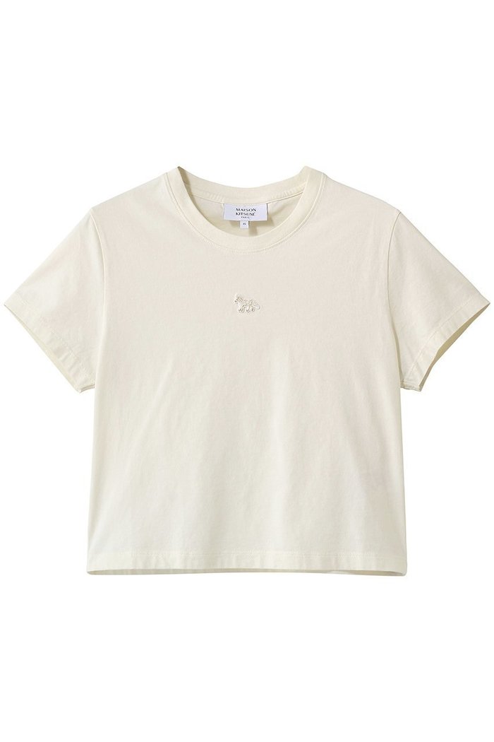 【メゾン キツネ/MAISON KITSUNE】のBABY FOX BABY Tシャツ インテリア・キッズ・メンズ・レディースファッション・服の通販 founy(ファウニー) https://founy.com/ ファッション Fashion レディースファッション Fashion for Women トップス・カットソー Cut & Sew Tops シャツ・ブラウス・オフィスカジュアル Elegant Blouses & Button-Ups ロングTシャツ・Tシャツ Longline T-Shirts & Tees カットソー・ベーシックTシャツ Cut-and-Sewn Tops / Stretch Tees & Basics クロップド Cropped, Short Length ショート Short, Short Length スリーブ Sleeve, Long Sleeve / Short Sleeve パッチ Patch, Appliqué 夏 Summer 春 Spring S/S・春夏 SS, Spring/Summer, Warm Season |ID: prp329100004930602 ipo3291000000037006365