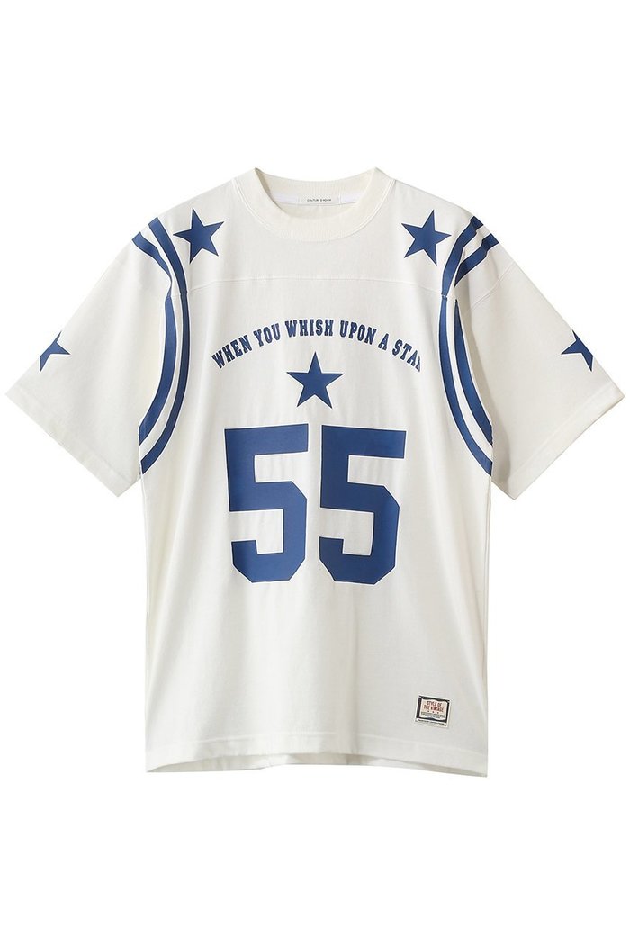 【クチュールドアダム/COUTURE D'ADAM】のAll Star Old アメリカンフットボールシャツ インテリア・キッズ・メンズ・レディースファッション・服の通販 founy(ファウニー) https://founy.com/ ファッション Fashion レディースファッション Fashion for Women トップス・カットソー Cut & Sew Tops シャツ・ブラウス・オフィスカジュアル Elegant Blouses & Button-Ups ロングTシャツ・Tシャツ Longline T-Shirts & Tees カットソー・ベーシックTシャツ Cut-and-Sewn Tops / Stretch Tees & Basics ショート Short, Short Length スポーティ Sporty, Casual Athletic スリーブ Sleeve, Long Sleeve / Short Sleeve ビッグ Big, Oversized フィット Fit, Slim Fit モチーフ Motif, Design Theme リラックス Relax, Relaxed Fit ヴィンテージ Vintage Style |ID: prp329100004930604 ipo3291000000037006393