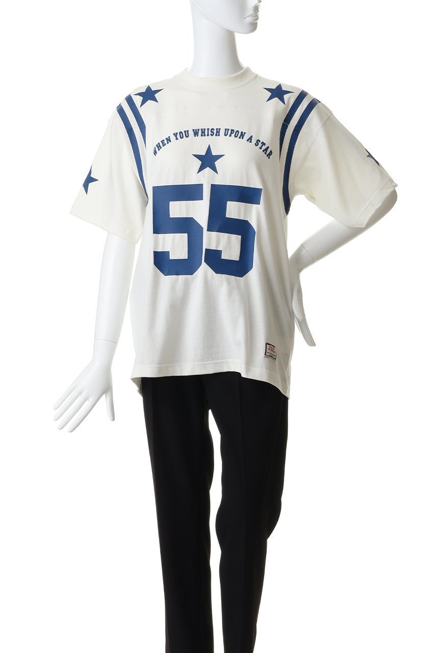 【クチュールドアダム/COUTURE D'ADAM】のAll Star Old アメリカンフットボールシャツ 人気、トレンドファッション・服の通販 founy(ファニー) 　ファッション　Fashion　レディースファッション　Fashion for Women　トップス・カットソー　Cut & Sew Tops　シャツ・ブラウス・オフィスカジュアル　Elegant Blouses & Button-Ups　ロングTシャツ・Tシャツ　Longline T-Shirts & Tees　カットソー・ベーシックTシャツ　Cut-and-Sewn Tops / Stretch Tees & Basics　ショート　Short, Short Length　スポーティ　Sporty, Casual Athletic　スリーブ　Sleeve, Long Sleeve / Short Sleeve　ビッグ　Big, Oversized　フィット　Fit, Slim Fit　モチーフ　Motif, Design Theme　リラックス　Relax, Relaxed Fit　ヴィンテージ　Vintage Style　other-2|ID: prp329100004930604 ipo3291000000037006397