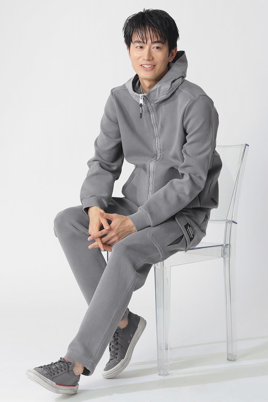 【エコアルフ/ECOALF / MEN】の【MEN】DYLAN ピグメント パーカー / DYLAN HYBRID MAN 人気、トレンドファッション・服の通販 founy(ファニー) 　ファッション　Fashion　メンズファッション　Fashion for Men　トップス・カットソー　Cut & Sew Tops　パーカー・フーディー / カジュアルコーデ　Hoodies & Parkas　メンズシャツ　Shirts　おすすめ　Recommended / Our Picks　なめらか　Smooth, Silky Texture　セットアップ　Set-Up, Coordinated Outfit　ダブル　Double, Double-Breasted　パーカー　Hoodie, Parka　ベーシック　Basic, Essential　ヴィンテージ　Vintage Style　other-2|ID: prp329100004930615 ipo3291000000037006499