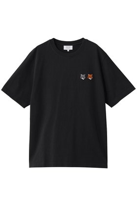 【メゾン キツネ/MAISON KITSUNE / MEN】の【MEN】DOUBLE FOX HEAD COMFORT Tシャツ 人気、トレンドファッション・服の通販 founy(ファニー) ファッション Fashion メンズファッション Fashion for Men トップス・カットソー Cut & Sew Tops メンズシャツ Shirts ショート Short, Short Length スリーブ Sleeve, Long Sleeve / Short Sleeve ハーフ Half, Half-Length パッチ Patch, Appliqué ベーシック Basic, Essential |ID:prp329100004930619