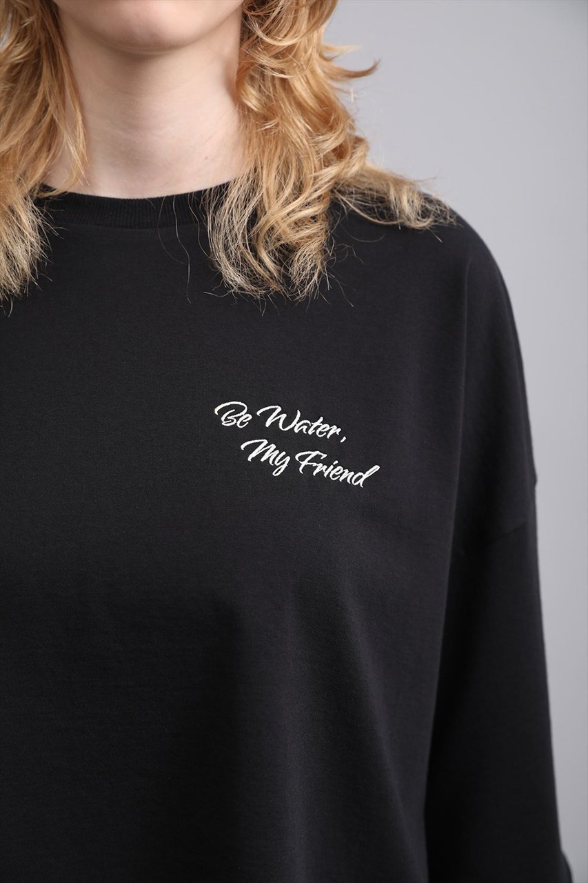 【サクラ/SACRA】のファインコットンフリースポイントプリントトップス 人気、トレンドファッション・服の通販 founy(ファニー) 　ファッション　Fashion　レディースファッション　Fashion for Women　トップス・カットソー　Cut & Sew Tops　シャツ・ブラウス・オフィスカジュアル　Elegant Blouses & Button-Ups　ロングTシャツ・Tシャツ　Longline T-Shirts & Tees　カットソー・ベーシックTシャツ　Cut-and-Sewn Tops / Stretch Tees & Basics　カットソー　Cut and Sewn Top　クロップド　Cropped, Short Length　スリーブ　Sleeve, Long Sleeve / Short Sleeve　ハーフ　Half, Half-Length　バランス　Balance, Style Balance　フィット　Fit, Slim Fit　ロング　Long, Long-Length　エレガント 上品　Elegant　other-6|ID: prp329100004930625 ipo3291000000037006602