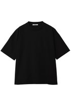 【スローン/SLOANE】のヘビーコットン ドロップショルダーTシャツ ブラック|ID: prp329100004930630 ipo3291000000037006610