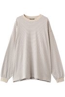 【エビコン/EVCON】の【UNISEX】BORDER WIDE L/S TEE 人気、トレンドファッション・服の通販 founy(ファニー) ファッション Fashion レディースファッション Fashion for Women トップス・カットソー Cut & Sew Tops シャツ・ブラウス・オフィスカジュアル Elegant Blouses & Button-Ups ロングTシャツ・Tシャツ Longline T-Shirts & Tees カットソー・ベーシックTシャツ Cut-and-Sewn Tops / Stretch Tees & Basics ユニセックス Unisex, Genderless スリーブ Sleeve, Long Sleeve / Short Sleeve バランス Balance, Style Balance ボトム Bottoms, Lower Wear ボーダー Border, Stripe ロング Long, Long-Length ワイド Wide, Wide Fit |ID:prp329100004930644