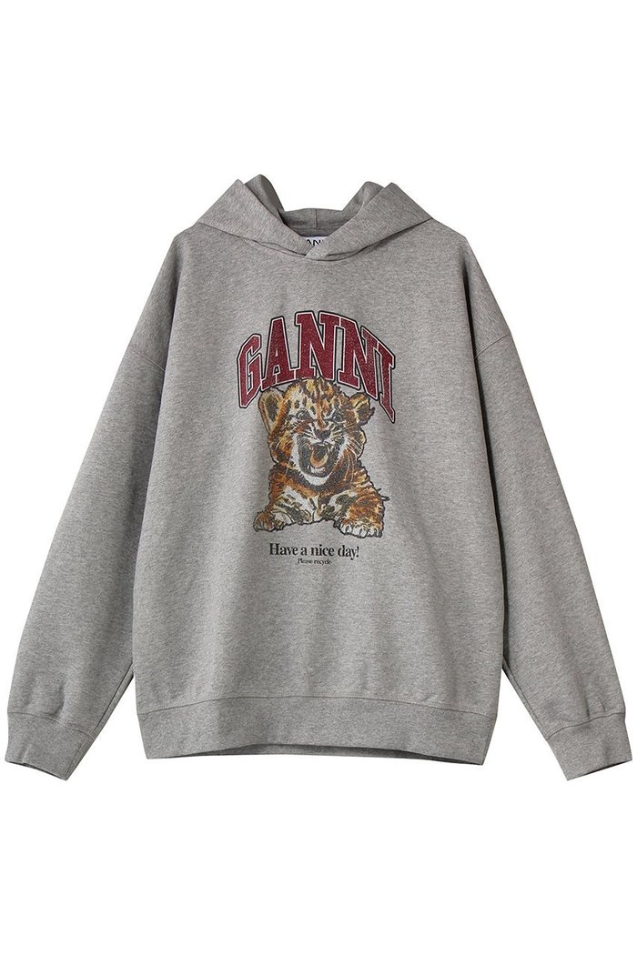 【ガニー/GANNI】のBeaded Baby Tiger Print Isoliフーディー インテリア・キッズ・メンズ・レディースファッション・服の通販 founy(ファニー) https://founy.com/ ファッション Fashion レディースファッション Fashion for Women トップス・カットソー Cut & Sew Tops シャツ・ブラウス・オフィスカジュアル Elegant Blouses & Button-Ups レディースパーカー・カジュアルフーディー Casual Hoodies & Sweatshirts ロングTシャツ・Tシャツ Longline T-Shirts & Tees スウェット・クルーネックトップス Sweatshirts & Crewnecks / Relaxed Fit Sweat Tops カットソー・ベーシックTシャツ Cut-and-Sewn Tops / Stretch Tees & Basics フェミニン Feminine, Girly プリント Print, Printed Pattern |ID: prp329100004930648 ipo3291000000037006781