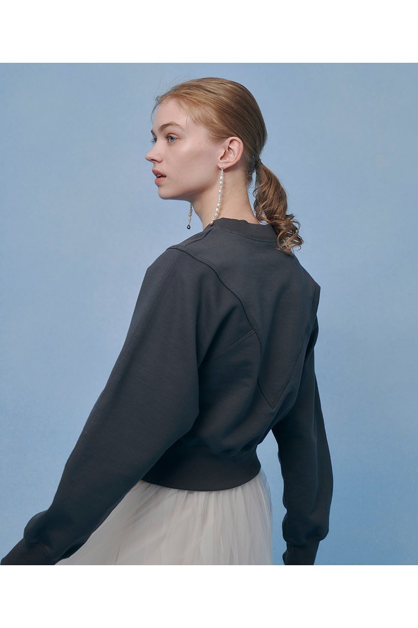 【アルアバイル/allureville】の【LOULOU WILLOUGHBY】Vキリカエトレーナー 人気、トレンドファッション・服の通販 founy(ファニー) 　ファッション　Fashion　レディースファッション　Fashion for Women　トップス・カットソー　Cut & Sew Tops　キャミソール&ノースリーブ　Camisoles & Sleeveless Tops　シャツ・ブラウス・オフィスカジュアル　Elegant Blouses & Button-Ups　ロングTシャツ・Tシャツ　Longline T-Shirts & Tees　カットソー・ベーシックTシャツ　Cut-and-Sewn Tops / Stretch Tees & Basics　おすすめ　Recommended / Our Picks　キャミソール　Camisole, Spaghetti Strap Top　スリーブ　Sleeve, Long Sleeve / Short Sleeve　タンク　Tank Top, Sleeveless Top　トレーナー　Sweatshirt, Trainer　プリント　Print, Printed Pattern　ミックス　Mix, Mixed Style　other-5|ID: prp329100004930651 ipo3291000000037006821