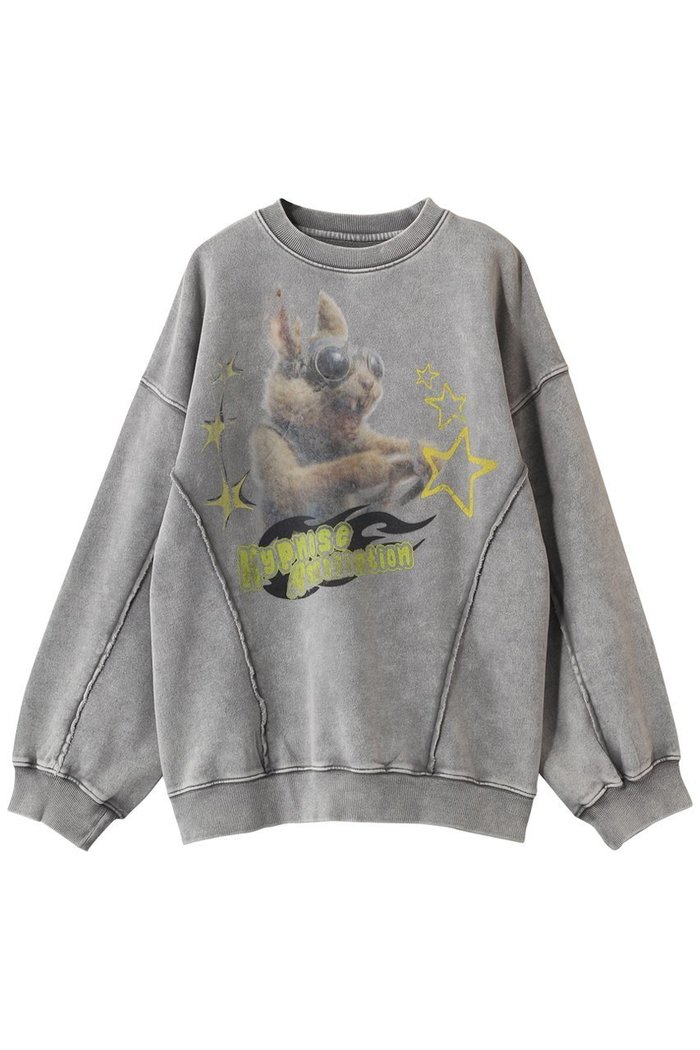 【メゾンスペシャル/MAISON SPECIAL】の【UNISEX】HYPNOSE Prime-Over クルースウェット(リス) インテリア・キッズ・メンズ・レディースファッション・服の通販 founy(ファニー) https://founy.com/ ファッション Fashion レディースファッション Fashion for Women トップス・カットソー Cut & Sew Tops シャツ・ブラウス・オフィスカジュアル Elegant Blouses & Button-Ups レディースパーカー・カジュアルフーディー Casual Hoodies & Sweatshirts ロングTシャツ・Tシャツ Longline T-Shirts & Tees スウェット・クルーネックトップス Sweatshirts & Crewnecks / Relaxed Fit Sweat Tops カットソー・ベーシックTシャツ Cut-and-Sewn Tops / Stretch Tees & Basics ユニセックス Unisex, Genderless カットオフ Cut-Off Design ショルダー Shoulder, Shoulder Strap スウェット / スエット Sweatshirt, Sweatwear ドロップ Drop Shoulder, Dropped Style プリント Print, Printed Pattern ベーシック Basic, Essential |ID: prp329100004930660 ipo3291000000037006906