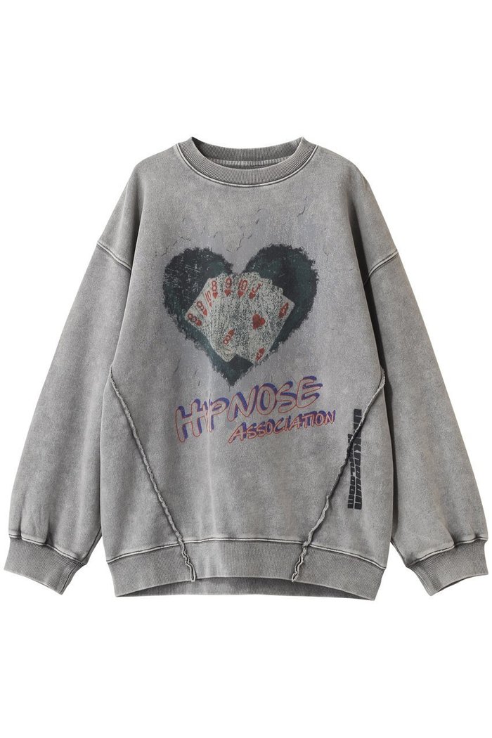 【メゾンスペシャル/MAISON SPECIAL】の【UNISEX】HYPNOSE Prime-Over クルースウェット(トランプ) インテリア・キッズ・メンズ・レディースファッション・服の通販 founy(ファニー) https://founy.com/ ファッション Fashion レディースファッション Fashion for Women トップス・カットソー Cut & Sew Tops シャツ・ブラウス・オフィスカジュアル Elegant Blouses & Button-Ups レディースパーカー・カジュアルフーディー Casual Hoodies & Sweatshirts ロングTシャツ・Tシャツ Longline T-Shirts & Tees スウェット・クルーネックトップス Sweatshirts & Crewnecks / Relaxed Fit Sweat Tops カットソー・ベーシックTシャツ Cut-and-Sewn Tops / Stretch Tees & Basics ユニセックス Unisex, Genderless カッティング Cutting Detail ショルダー Shoulder, Shoulder Strap シンプル Simple, Minimal スウェット / スエット Sweatshirt, Sweatwear ドロップ Drop Shoulder, Dropped Style フロント Front, Front Design プリント Print, Printed Pattern ボトム Bottoms, Lower Wear |ID: prp329100004930663 ipo3291000000037006920