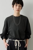 【ウィムガゼット/Whim Gazette】の【THE PAUSE】バックロゴロンTEE チャコールグレー|ID: prp329100004930670 ipo3291000000037006999