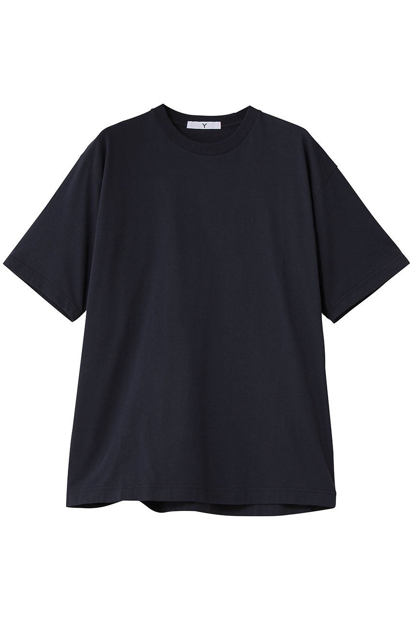 【イレーヴ/YLEVE】の【UNISEX】【Y】ORGANIC COTTON JERSEY ショートスリーブ Tシャツ インテリア・キッズ・メンズ・レディースファッション・服の通販 founy(ファニー) 　ファッション　Fashion　レディースファッション　Fashion for Women　トップス・カットソー　Cut & Sew Tops　シャツ・ブラウス・オフィスカジュアル　Elegant Blouses & Button-Ups　ロングTシャツ・Tシャツ　Longline T-Shirts & Tees　カットソー・ベーシックTシャツ　Cut-and-Sewn Tops / Stretch Tees & Basics　ユニセックス　Unisex, Genderless　ショート　Short, Short Length　スリーブ　Sleeve, Long Sleeve / Short Sleeve　ネイビー|ID: prp329100004930678 ipo3291000000037007076