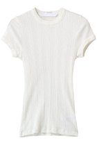 【マザー/MOTHER】のTHE ITTY BITTY RINGER ハーフスリーブTシャツ (UFF) オフホワイト|ID: prp329100004930687 ipo3291000000037007121