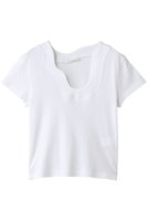【カナコ サカイ/KANAKO SAKAI】のSAVOY Tシャツ 人気、トレンドファッション・服の通販 founy(ファニー) ファッション Fashion レディースファッション Fashion for Women トップス・カットソー Cut & Sew Tops シャツ・ブラウス・オフィスカジュアル Elegant Blouses & Button-Ups ロングTシャツ・Tシャツ Longline T-Shirts & Tees カットソー・ベーシックTシャツ Cut-and-Sewn Tops / Stretch Tees & Basics インナー Innerwear カッティング Cutting Detail ショート Short, Short Length シンプル Simple, Minimal スリーブ Sleeve, Long Sleeve / Short Sleeve |ID:prp329100004930689
