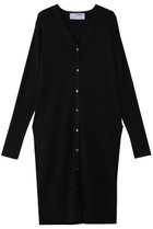 【スリー ドッツ/three dots】のサンディコットン ロングカーディガン ブラック|ID: prp329100004930704 ipo3291000000037007244