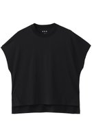 【スリー ドッツ/three dots】のミルキージャージー フレンチスリーブTシャツ 大人の最旬トレンドファッション＆コーディネート founy(ファウニー) ファッション Fashion レディースファッション Fashion for Women トップス・カットソー Cut & Sew Tops シャツ・ブラウス・オフィスカジュアル Elegant Blouses & Button-Ups ロングTシャツ・Tシャツ Longline T-Shirts & Tees カットソー・ベーシックTシャツ Cut-and-Sewn Tops / Stretch Tees & Basics なめらか Smooth, Silky Texture ショート Short, Short Length スリット Slit, Slit Detail スリーブ Sleeve, Long Sleeve / Short Sleeve フレンチ French, French Style |ID:prp329100004930709