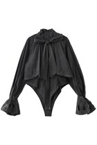 【メゾンスペシャル/MAISON SPECIAL】のRuffle Shirt Bodysuit/ラッフルシャツボディスーツ 人気、トレンドファッション・服の通販 founy(ファニー) ファッション Fashion レディースファッション Fashion for Women トップス・カットソー Cut & Sew Tops シャツ・ブラウス・オフィスカジュアル Elegant Blouses & Button-Ups ロングTシャツ・Tシャツ Longline T-Shirts & Tees カットソー・ベーシックTシャツ Cut-and-Sewn Tops / Stretch Tees & Basics スリーブ Sleeve, Long Sleeve / Short Sleeve スーツ Suit, Formalwear フリル Frill, Ruffle ロング Long, Long-Length thumbnail GRY(グレー)|ID: prp329100004930744 ipo3291000000037007532