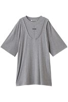 【プランク プロジェクト/PRANK PROJECT】のクールタッチフライスビッグTEE / Cool Touch Fly Big T-Shirt 大人の最旬トレンドファッション＆コーディネート founy(ファウニー) ファッション Fashion レディースファッション Fashion for Women トップス・カットソー Cut & Sew Tops シャツ・ブラウス・オフィスカジュアル Elegant Blouses & Button-Ups ロングTシャツ・Tシャツ Longline T-Shirts & Tees カットソー・ベーシックTシャツ Cut-and-Sewn Tops / Stretch Tees & Basics おすすめ Recommended / Our Picks ショート Short, Short Length スリーブ Sleeve, Long Sleeve / Short Sleeve タンク Tank Top, Sleeveless Top デニム Denim, Jeans Material ビッグ Big, Oversized ワイド Wide, Wide Fit |ID:prp329100004930759