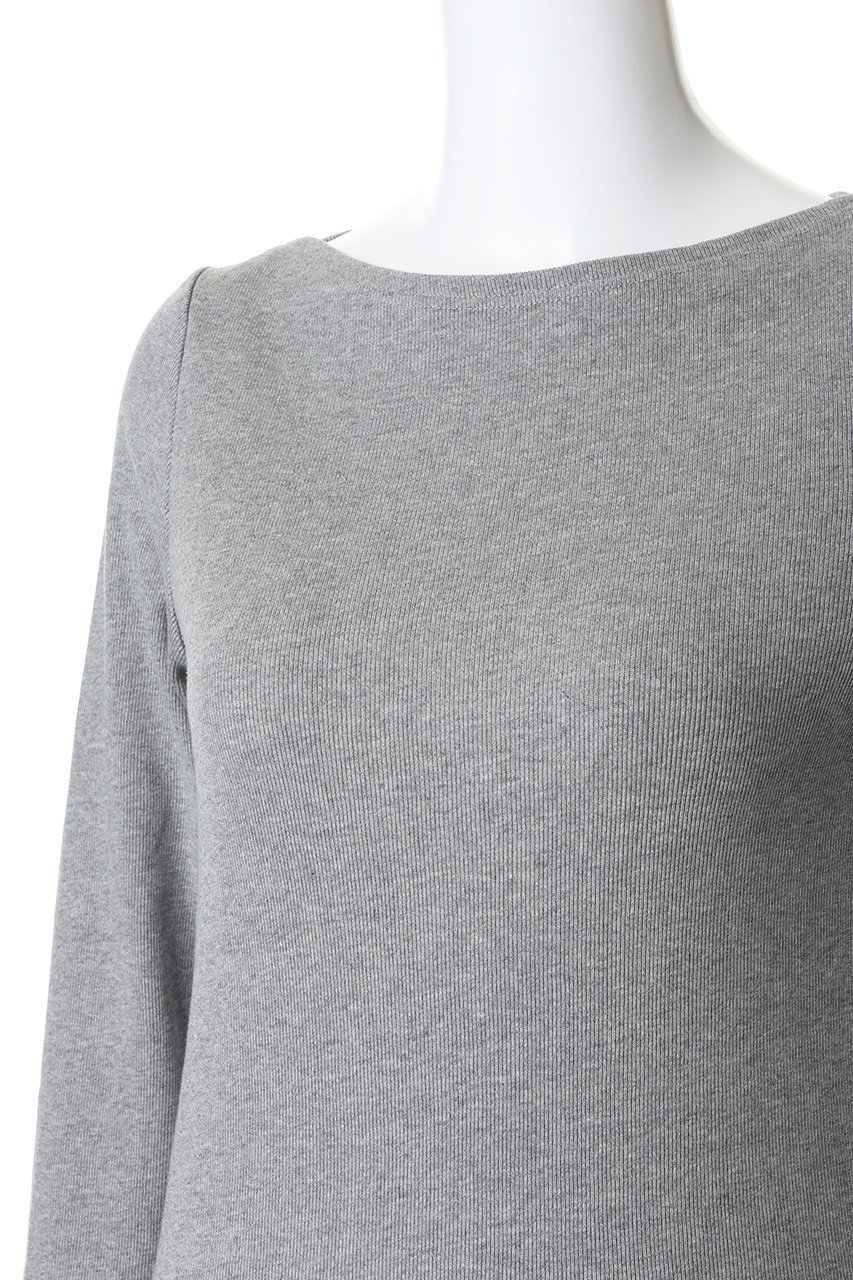【ミディウミソリッド/MIDIUMISOLID】のrib P/O プルオーバー 人気、トレンドファッション・服の通販 founy(ファニー) 　ファッション　Fashion　レディースファッション　Fashion for Women　トップス・カットソー　Cut & Sew Tops　シャツ・ブラウス・オフィスカジュアル　Elegant Blouses & Button-Ups　ロングTシャツ・Tシャツ　Longline T-Shirts & Tees　カジュアルプルオーバー・ニットトップス　Pullovers & Knit Tops / Casual Pullovers　カットソー・ベーシックTシャツ　Cut-and-Sewn Tops / Stretch Tees & Basics　インナー　Innerwear　スリーブ　Sleeve, Long Sleeve / Short Sleeve　ベーシック　Basic, Essential　ロング　Long, Long-Length　エレガント 上品　Elegant　other-5|ID: prp329100004930784 ipo3291000000037007987