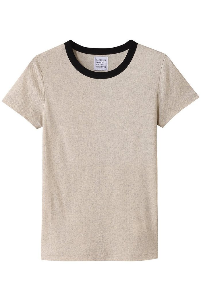 【グッド ピープル グッド ステッチング グッド プロダクト/GOOD PEOPLE GOOD STITCHING GOOD PRODUCT】のコントラスト トリム ショートスリーブ Tシャツ インテリア・キッズ・メンズ・レディースファッション・服の通販 founy(ファウニー) https://founy.com/ ファッション Fashion レディースファッション Fashion for Women トップス・カットソー Cut & Sew Tops シャツ・ブラウス・オフィスカジュアル Elegant Blouses & Button-Ups ロングTシャツ・Tシャツ Longline T-Shirts & Tees カットソー・ベーシックTシャツ Cut-and-Sewn Tops / Stretch Tees & Basics おすすめ Recommended / Our Picks ショート Short, Short Length ストレッチ Stretch, Stretchy Fabric スリーブ Sleeve, Long Sleeve / Short Sleeve エレガント 上品 Elegant 夏 Summer 春 Spring S/S・春夏 SS, Spring/Summer, Warm Season |ID: prp329100004930790 ipo3291000000037008032