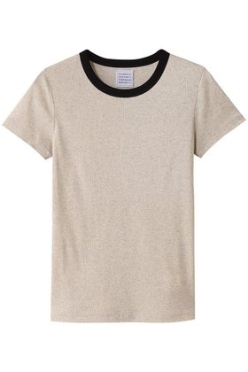 【グッド ピープル グッド ステッチング グッド プロダクト/GOOD PEOPLE GOOD STITCHING GOOD PRODUCT】のコントラスト トリム ショートスリーブ Tシャツ 人気、トレンドファッション・服の通販 founy(ファニー) ファッション Fashion レディースファッション Fashion for Women トップス・カットソー Cut & Sew Tops シャツ・ブラウス・オフィスカジュアル Elegant Blouses & Button-Ups ロングTシャツ・Tシャツ Longline T-Shirts & Tees カットソー・ベーシックTシャツ Cut-and-Sewn Tops / Stretch Tees & Basics おすすめ Recommended / Our Picks ショート Short, Short Length ストレッチ Stretch, Stretchy Fabric スリーブ Sleeve, Long Sleeve / Short Sleeve エレガント 上品 Elegant 夏 Summer 春 Spring S/S・春夏 SS, Spring/Summer, Warm Season |ID:prp329100004930790