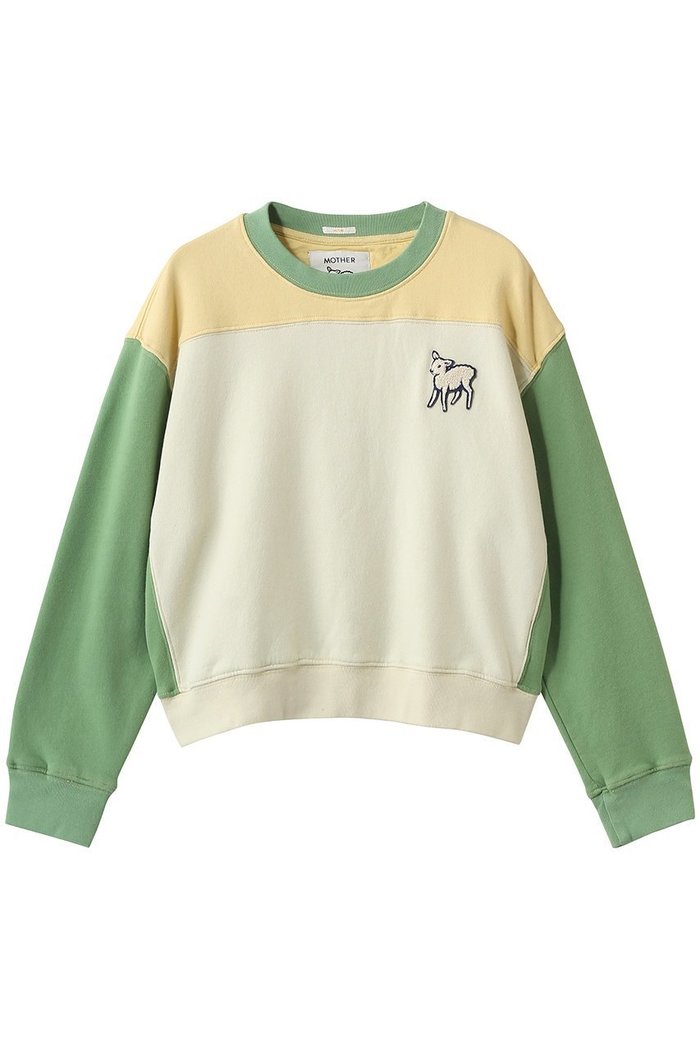 【マザー/MOTHER】のTHE HALF BASE ラムモチーフ スウェット トップス (RBA) インテリア・キッズ・メンズ・レディースファッション・服の通販 founy(ファニー) https://founy.com/ ファッション Fashion レディースファッション Fashion for Women トップス・カットソー Cut & Sew Tops シャツ・ブラウス・オフィスカジュアル Elegant Blouses & Button-Ups レディースパーカー・カジュアルフーディー Casual Hoodies & Sweatshirts ロングTシャツ・Tシャツ Longline T-Shirts & Tees スウェット・クルーネックトップス Sweatshirts & Crewnecks / Relaxed Fit Sweat Tops カットソー・ベーシックTシャツ Cut-and-Sewn Tops / Stretch Tees & Basics クロップド Cropped, Short Length スウェット / スエット Sweatshirt, Sweatwear フロント Front, Front Design モチーフ Motif, Design Theme レトロ Retro, Vintage Style |ID: prp329100004930803 ipo3291000000037008148
