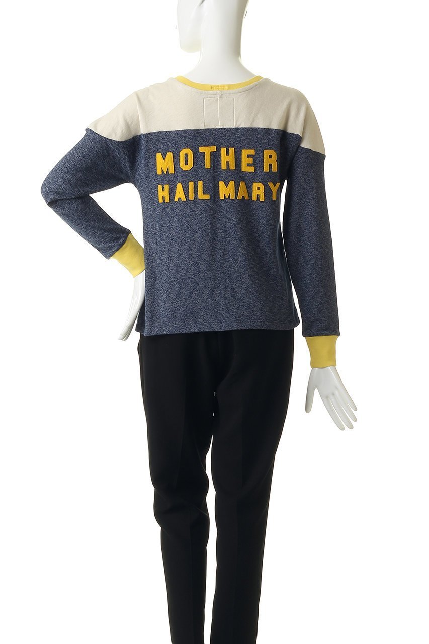 【マザー/MOTHER】のTHE LS CAP OUTFIELDER TAKE THAT ロングTシャツ (KTH) 人気、トレンドファッション・服の通販 founy(ファニー) 　ファッション　Fashion　レディースファッション　Fashion for Women　トップス・カットソー　Cut & Sew Tops　シャツ・ブラウス・オフィスカジュアル　Elegant Blouses & Button-Ups　ロングTシャツ・Tシャツ　Longline T-Shirts & Tees　カットソー・ベーシックTシャツ　Cut-and-Sewn Tops / Stretch Tees & Basics　キャップ&ハット　Hats & Caps　イエロー　Yellow　ショルダー　Shoulder, Shoulder Strap　スリーブ　Sleeve, Long Sleeve / Short Sleeve　デニム　Denim, Jeans Material　フロント　Front, Front Design　ボトム　Bottoms, Lower Wear　ロング　Long, Long-Length　ワイド　Wide, Wide Fit　定番　Standard, Basic Item　other-4|ID: prp329100004930805 ipo3291000000037008169