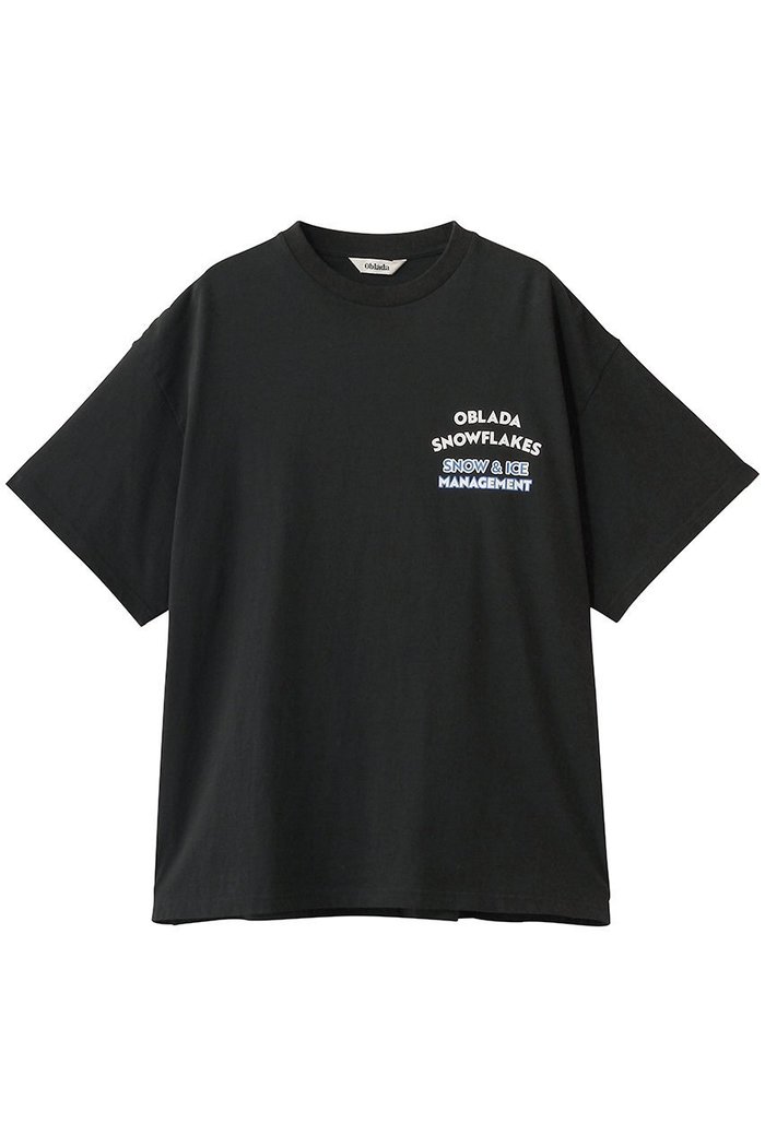 【オブラダ/Oblada】のSNOWFLAKES Tシャツ インテリア・キッズ・メンズ・レディースファッション・服の通販 founy(ファウニー) https://founy.com/ ファッション Fashion レディースファッション Fashion for Women トップス・カットソー Cut & Sew Tops シャツ・ブラウス・オフィスカジュアル Elegant Blouses & Button-Ups ロングTシャツ・Tシャツ Longline T-Shirts & Tees カットソー・ベーシックTシャツ Cut-and-Sewn Tops / Stretch Tees & Basics グラフィック Graphic, Graphic Design ショート Short, Short Length スリーブ Sleeve, Long Sleeve / Short Sleeve モダン Modern, Contemporary リラックス Relax, Relaxed Fit 新作・新入荷 New Arrivals / New In |ID: prp329100004930835 ipo3291000000037238422