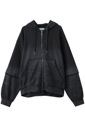 【メゾンスペシャル/MAISON SPECIAL】 【UNISEX】レーススプレーダイ ZIPパーカー大人の最旬トレンドファッション＆コーディネート founy(ファウニー) ファッション Fashion レディースファッション Fashion for Women トップス・カットソー Cut & Sew Tops シャツ・ブラウス・オフィスカジュアル Elegant Blouses & Button-Ups レディースパーカー・カジュアルフーディー Casual Hoodies & Sweatshirts ロングTシャツ・Tシャツ Longline T-Shirts & Tees スウェット・クルーネックトップス Sweatshirts & Crewnecks / Relaxed Fit Sweat Tops カットソー・ベーシックTシャツ Cut-and-Sewn Tops / Stretch Tees & Basics ユニセックス Unisex, Genderless グラデーション Gradient, Ombre ショルダー Shoulder, Shoulder Strap ドロップ Drop Shoulder, Dropped Style パーカー Hoodie, Parka ボトム Bottoms, Lower Wear レース Lace, Lace Fabric 無地 Plain, Solid Color |ID:prp329100004930867