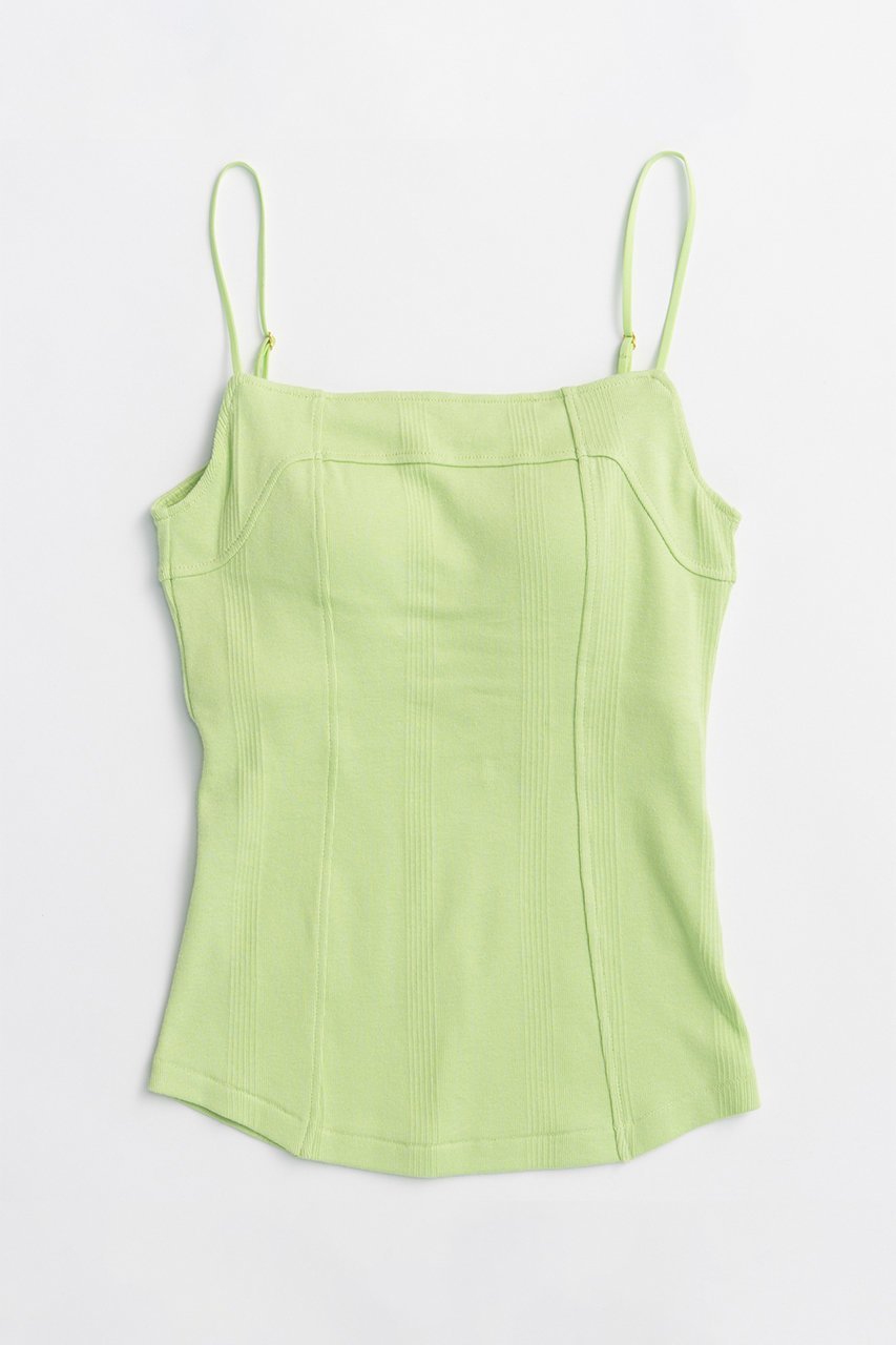 【メゾンスペシャル/MAISON SPECIAL】の【Miller×MAISON SPECIAL】コラボバックオープンキャミソール インテリア・キッズ・メンズ・レディースファッション・服の通販 founy(ファニー) 　ファッション　Fashion　レディースファッション　Fashion for Women　トップス・カットソー　Cut & Sew Tops　キャミソール&ノースリーブ　Camisoles & Sleeveless Tops　シャツ・ブラウス・オフィスカジュアル　Elegant Blouses & Button-Ups　ロングTシャツ・Tシャツ　Longline T-Shirts & Tees　カットソー・ベーシックTシャツ　Cut-and-Sewn Tops / Stretch Tees & Basics　インナー　Innerwear　キャミソール　Camisole, Spaghetti Strap Top　今季　This Season, Current Season　シンプル　Simple, Minimal　タンク　Tank Top, Sleeveless Top　夏　Summer　LIME(ライム)|ID: prp329100004930877 ipo3291000000037008737