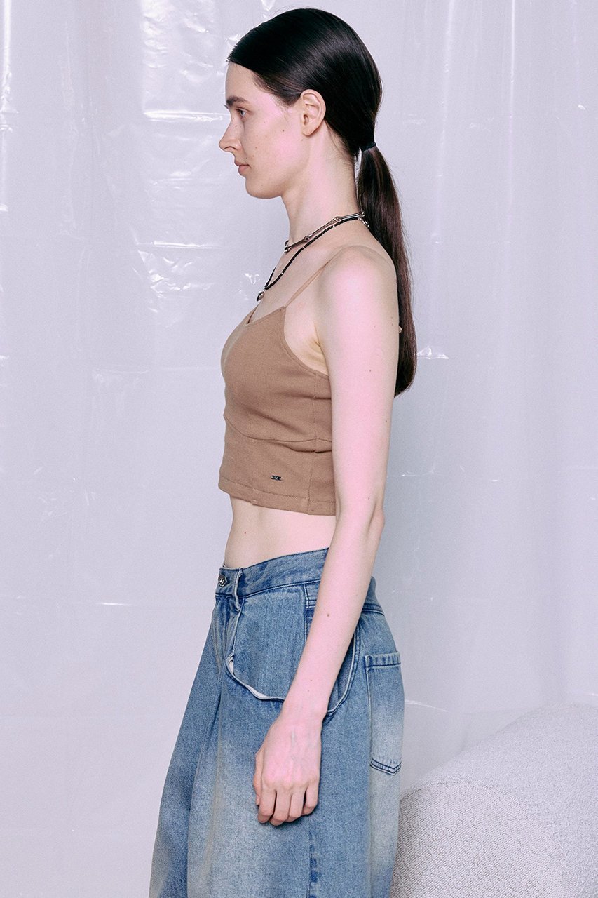 【メゾンスペシャル/MAISON SPECIAL】の【Miller×MAISON SPECIAL】コラボクロップドキャミソールブラ 人気、トレンドファッション・服の通販 founy(ファニー) 　ファッション　Fashion　レディースファッション　Fashion for Women　トップス・カットソー　Cut & Sew Tops　キャミソール&ノースリーブ　Camisoles & Sleeveless Tops　シャツ・ブラウス・オフィスカジュアル　Elegant Blouses & Button-Ups　ロングTシャツ・Tシャツ　Longline T-Shirts & Tees　カットソー・ベーシックTシャツ　Cut-and-Sewn Tops / Stretch Tees & Basics　インナー　Innerwear　キャミソール　Camisole, Spaghetti Strap Top　タンク　Tank Top, Sleeveless Top　フィット　Fit, Slim Fit　ベーシック　Basic, Essential　夏　Summer　other-6|ID: prp329100004930879 ipo3291000000037008768