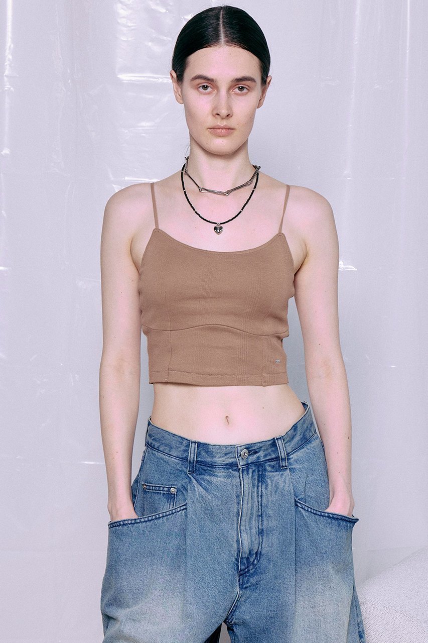 【メゾンスペシャル/MAISON SPECIAL】の【Miller×MAISON SPECIAL】コラボクロップドキャミソールブラ 人気、トレンドファッション・服の通販 founy(ファニー) 　ファッション　Fashion　レディースファッション　Fashion for Women　トップス・カットソー　Cut & Sew Tops　キャミソール&ノースリーブ　Camisoles & Sleeveless Tops　シャツ・ブラウス・オフィスカジュアル　Elegant Blouses & Button-Ups　ロングTシャツ・Tシャツ　Longline T-Shirts & Tees　カットソー・ベーシックTシャツ　Cut-and-Sewn Tops / Stretch Tees & Basics　インナー　Innerwear　キャミソール　Camisole, Spaghetti Strap Top　タンク　Tank Top, Sleeveless Top　フィット　Fit, Slim Fit　ベーシック　Basic, Essential　夏　Summer　other-8|ID: prp329100004930879 ipo3291000000037008772