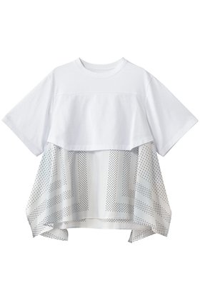 【ジュン オカモト/JUN OKAMOTO】 ドッキングプリントTシャツ人気、トレンドファッション・服の通販 founy(ファニー) ファッション Fashion レディースファッション Fashion for Women トップス・カットソー Cut & Sew Tops シャツ・ブラウス・オフィスカジュアル Elegant Blouses & Button-Ups ロングTシャツ・Tシャツ Longline T-Shirts & Tees カットソー・ベーシックTシャツ Cut-and-Sewn Tops / Stretch Tees & Basics ショーツ Shorts, Short Pants ショート Short, Short Length シンプル Simple, Minimal スリーブ Sleeve, Long Sleeve / Short Sleeve ダウン Down, Puffer デニム Denim, Jeans Material ドッキング Docking, Mixed Material ドット Polka Dot, Dot Pattern フロント Front, Front Design プリント Print, Printed Pattern ボックス Boxy, Box Shape リラックス Relax, Relaxed Fit エレガント 上品 Elegant 無地 Plain, Solid Color |ID:prp329100004930887