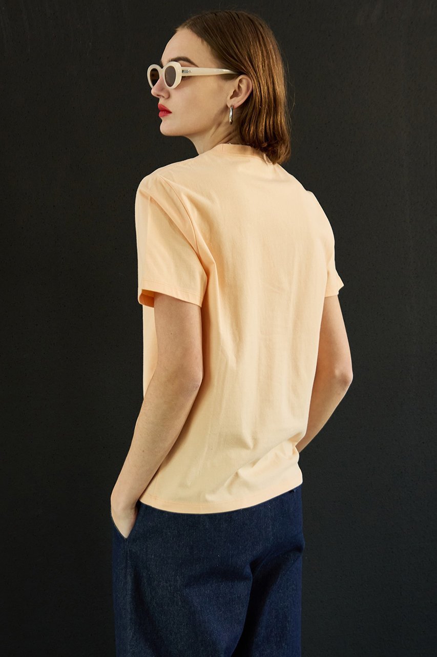 【メゾンスペシャル/MAISON SPECIAL】のexeperienceロゴTシャツ 人気、トレンドファッション・服の通販 founy(ファニー) 　ファッション　Fashion　レディースファッション　Fashion for Women　トップス・カットソー　Cut & Sew Tops　シャツ・ブラウス・オフィスカジュアル　Elegant Blouses & Button-Ups　ロングTシャツ・Tシャツ　Longline T-Shirts & Tees　カットソー・ベーシックTシャツ　Cut-and-Sewn Tops / Stretch Tees & Basics　コンパクト　Compact, Small Size　ショート　Short, Short Length　スリーブ　Sleeve, Long Sleeve / Short Sleeve　バランス　Balance, Style Balance　フィット　Fit, Slim Fit　other-7|ID: prp329100004930894 ipo3291000000037008913