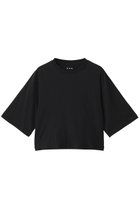 【スリー ドッツ/three dots】のミルキージャージー ミニTシャツ ブラック|ID: prp329100004930905 ipo3291000000037008970