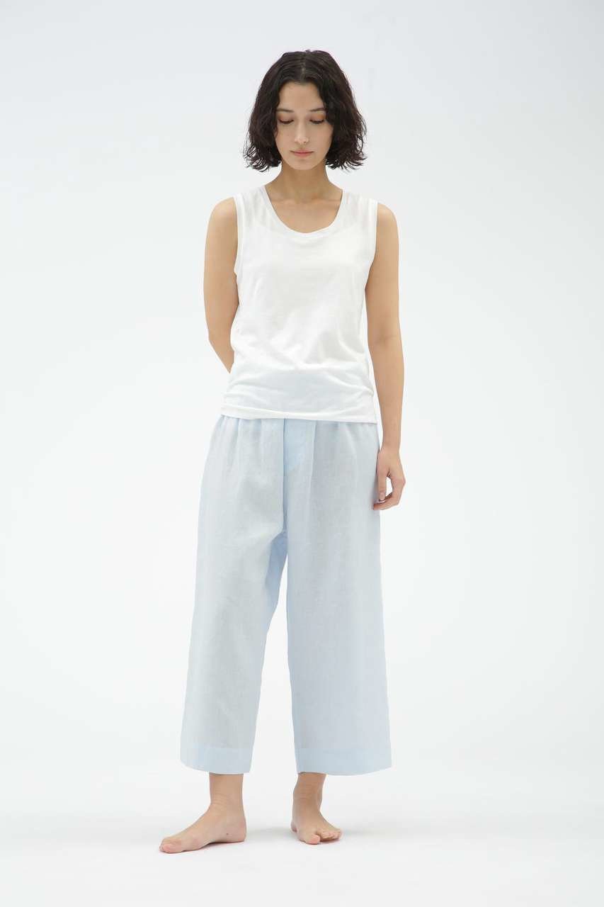 【マーガレットハウエル/MARGARET HOWELL】のSUPERFINE COTTON JERSEY 人気、トレンドファッション・服の通販 founy(ファニー) 　ファッション　Fashion　レディースファッション　Fashion for Women　トップス・カットソー　Cut & Sew Tops　キャミソール&ノースリーブ　Camisoles & Sleeveless Tops　シャツ・ブラウス・オフィスカジュアル　Elegant Blouses & Button-Ups　ロングTシャツ・Tシャツ　Longline T-Shirts & Tees　カットソー・ベーシックTシャツ　Cut-and-Sewn Tops / Stretch Tees & Basics　なめらか　Smooth, Silky Texture　インナー　Innerwear　キャミソール　Camisole, Spaghetti Strap Top　シンプル　Simple, Minimal　タンク　Tank Top, Sleeveless Top　定番　Standard, Basic Item　other-2|ID: prp329100004930909 ipo3291000000037009005