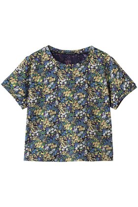 【ミズイロ インド/mizuiro ind】 flower print T shirt シャツ人気、トレンドファッション・服の通販 founy(ファニー) ファッション Fashion レディースファッション Fashion for Women トップス・カットソー Cut & Sew Tops シャツ・ブラウス・オフィスカジュアル Elegant Blouses & Button-Ups ロングTシャツ・Tシャツ Longline T-Shirts & Tees カットソー・ベーシックTシャツ Cut-and-Sewn Tops / Stretch Tees & Basics なめらか Smooth, Silky Texture インナー Innerwear コンパクト Compact, Small Size ショート Short, Short Length ジャケット Jacket, Outerwear スリーブ Sleeve, Long Sleeve / Short Sleeve プリント Print, Printed Pattern |ID:prp329100004930913