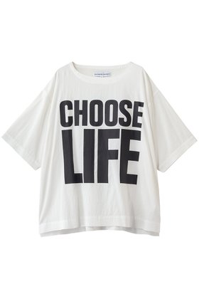 【キャサリンハムネット/KATHARINE HAMNETT LONDON】の【UNISEX】ファブリックスローガンTシャツ 人気、トレンドファッション・服の通販 founy(ファニー) ファッション Fashion レディースファッション Fashion for Women トップス・カットソー Cut & Sew Tops シャツ・ブラウス・オフィスカジュアル Elegant Blouses & Button-Ups ロングTシャツ・Tシャツ Longline T-Shirts & Tees カットソー・ベーシックTシャツ Cut-and-Sewn Tops / Stretch Tees & Basics ユニセックス Unisex, Genderless ショート Short, Short Length スリーブ Sleeve, Long Sleeve / Short Sleeve プリント Print, Printed Pattern ワッシャー Washer, Crinkled Finish 定番 Standard, Basic Item |ID:prp329100004930921