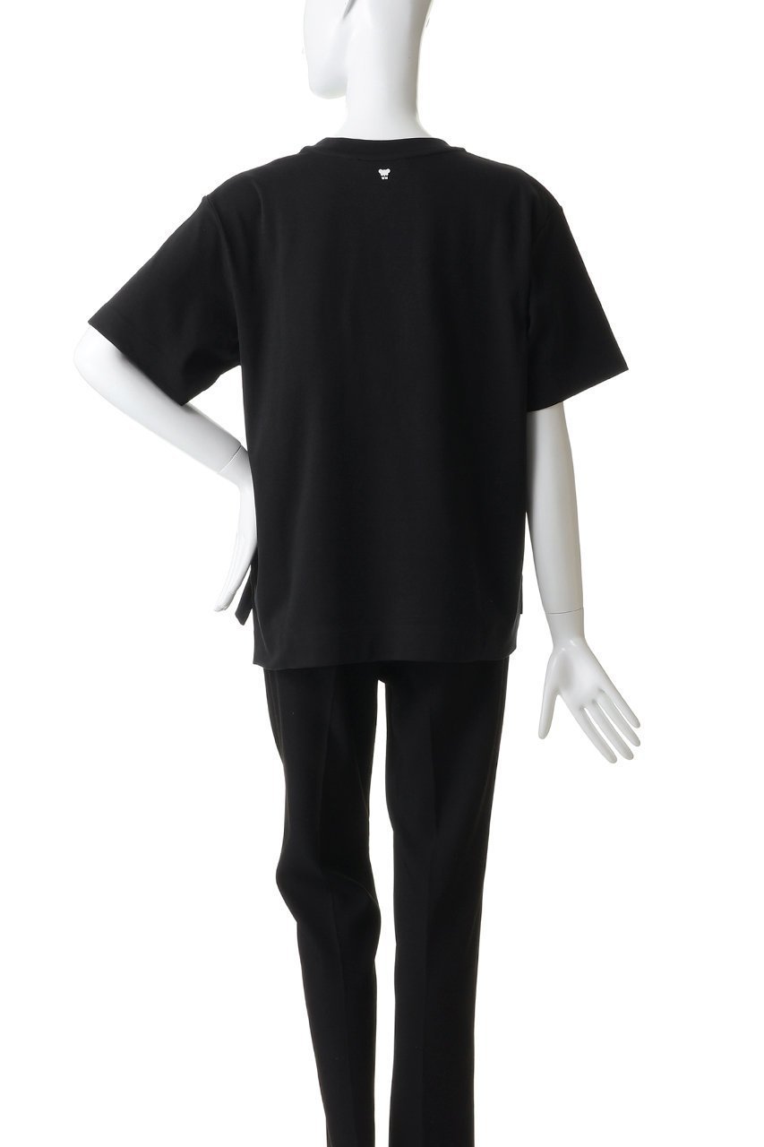 【マックスマーラ/Max Mara】の【Weekend Max Mara】MULTID ハーフスリーブTシャツ 人気、トレンドファッション・服の通販 founy(ファニー) 　ファッション　Fashion　レディースファッション　Fashion for Women　トップス・カットソー　Cut & Sew Tops　シャツ・ブラウス・オフィスカジュアル　Elegant Blouses & Button-Ups　ロングTシャツ・Tシャツ　Longline T-Shirts & Tees　カットソー・ベーシックTシャツ　Cut-and-Sewn Tops / Stretch Tees & Basics　おすすめ　Recommended / Our Picks　インナー　Innerwear　ショート　Short, Short Length　シンプル　Simple, Minimal　スリーブ　Sleeve, Long Sleeve / Short Sleeve　ハーフ　Half, Half-Length　バタフライ　Butterfly, Butterfly Motif　プリント　Print, Printed Pattern　ベーシック　Basic, Essential　other-4|ID: prp329100004930931 ipo3291000000037009155