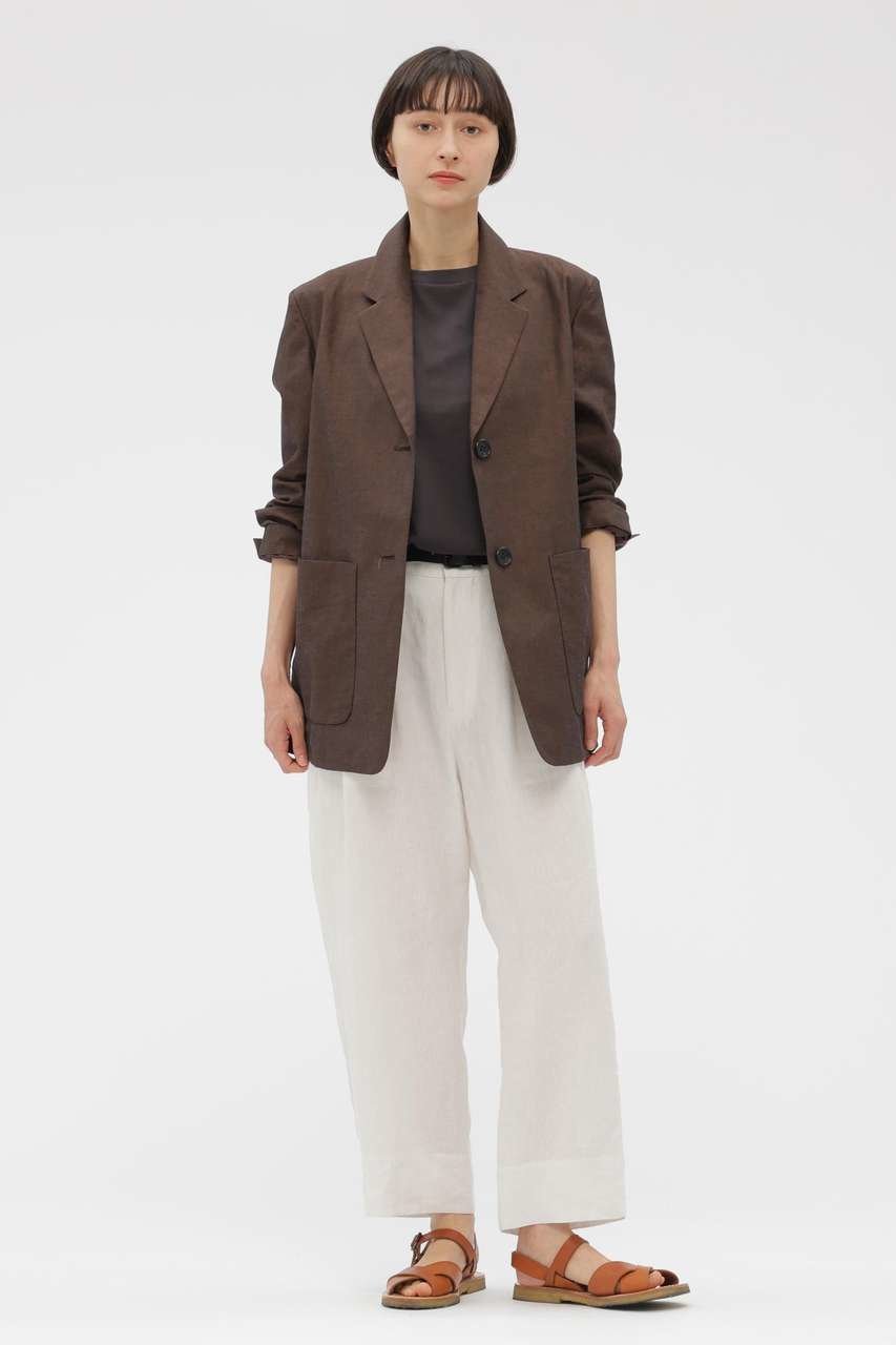 【マーガレットハウエル/MARGARET HOWELL】のPLAIN COTTON JERSEY TOP 人気、トレンドファッション・服の通販 founy(ファニー) 　ファッション　Fashion　レディースファッション　Fashion for Women　トップス・カットソー　Cut & Sew Tops　シャツ・ブラウス・オフィスカジュアル　Elegant Blouses & Button-Ups　ロングTシャツ・Tシャツ　Longline T-Shirts & Tees　カットソー・ベーシックTシャツ　Cut-and-Sewn Tops / Stretch Tees & Basics　なめらか　Smooth, Silky Texture　インナー　Innerwear　カーディガン　Cardigan, Knitwear　ショート　Short, Short Length　シンプル　Simple, Minimal　ジャケット　Jacket, Outerwear　スリーブ　Sleeve, Long Sleeve / Short Sleeve　バランス　Balance, Style Balance　夏　Summer　other-4|ID: prp329100004930934 ipo3291000000037009191