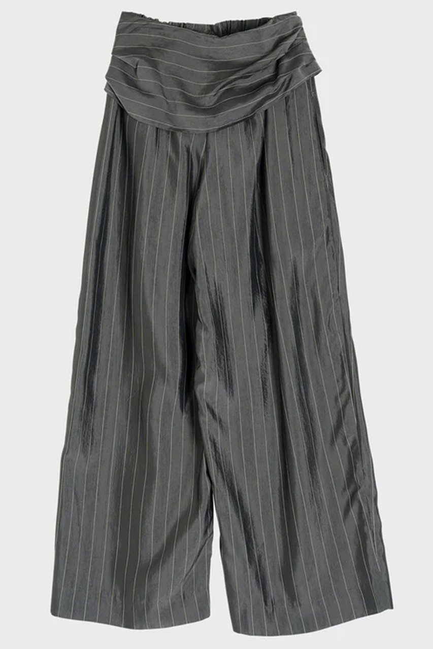 【スタニングルアー/STUNNING LURE】のラップイージーパンツ 人気、トレンドファッション・服の通販 founy(ファニー) 　ファッション　Fashion　レディースファッション　Fashion for Women　パンツ　Pants & Trousers　カットソー　Cut and Sewn Top　シンプル　Simple, Minimal　ストライプ　Stripe, Striped Pattern　フロント　Front, Front Design　リラックス　Relax, Relaxed Fit　夏　Summer　other-2|ID: prp329100004930962 ipo3291000000037009451