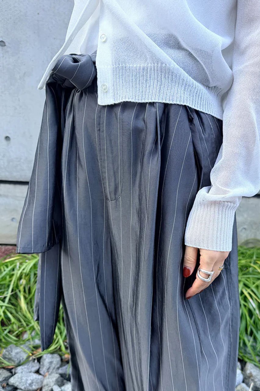 【スタニングルアー/STUNNING LURE】のラップイージーパンツ 人気、トレンドファッション・服の通販 founy(ファニー) 　ファッション　Fashion　レディースファッション　Fashion for Women　パンツ　Pants & Trousers　カットソー　Cut and Sewn Top　シンプル　Simple, Minimal　ストライプ　Stripe, Striped Pattern　フロント　Front, Front Design　リラックス　Relax, Relaxed Fit　夏　Summer　other-5|ID: prp329100004930962 ipo3291000000037009457