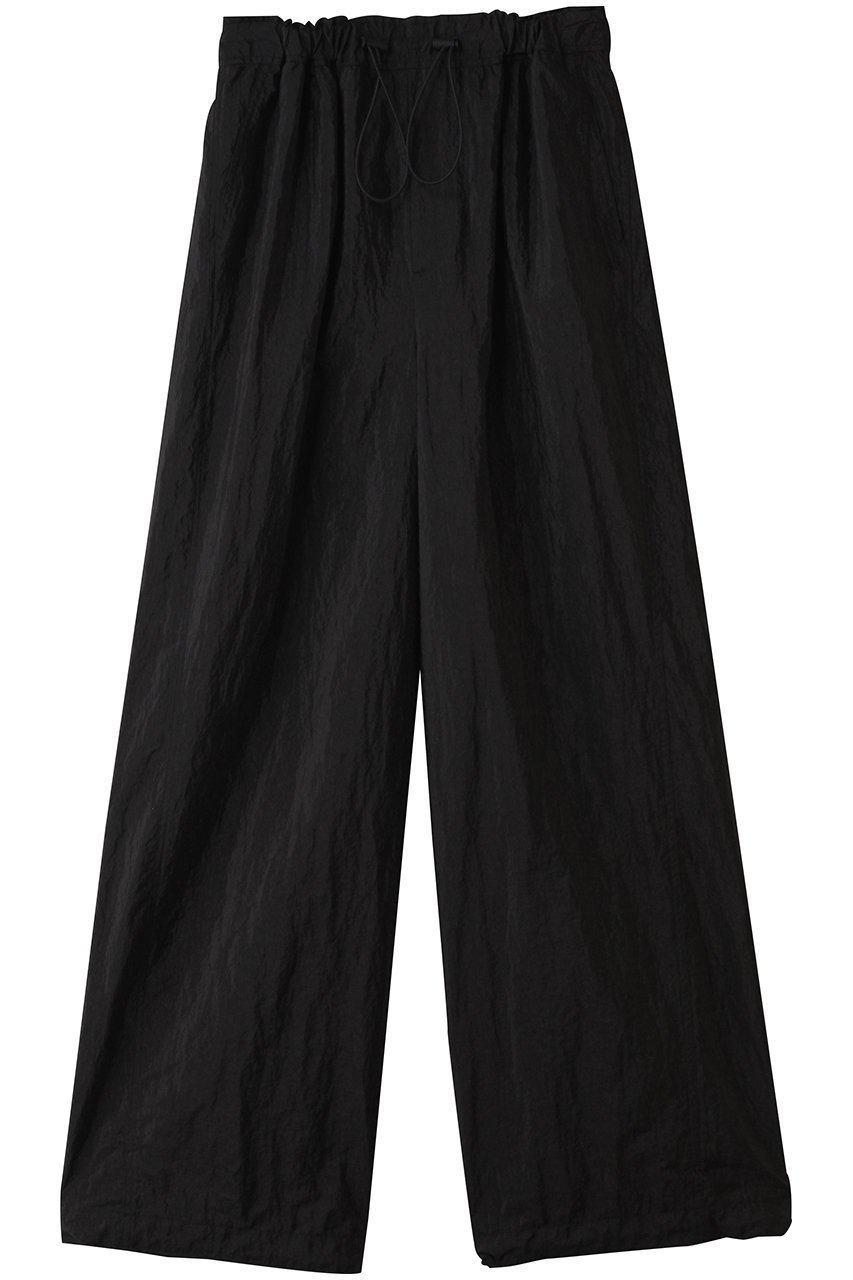 【スタニングルアー/STUNNING LURE】のワッシャーイージーパンツ インテリア・キッズ・メンズ・レディースファッション・服の通販 founy(ファニー) 　ファッション　Fashion　レディースファッション　Fashion for Women　パンツ　Pants & Trousers　ギャザー　Gathered, Ruffled　サンダル　Sandals, Summer Shoes　シンプル　Simple, Minimal　ストレート　Straight, Straight Cut　スニーカー　Sneakers, Trainers　タンク　Tank Top, Sleeveless Top　ドローストリング　Drawstring, Pull Cord　バルーン　Balloon, Balloon Silhouette　フラット　Flat, Flat Shoes　リラックス　Relax, Relaxed Fit　ブラック|ID: prp329100004930964 ipo3291000000037009474
