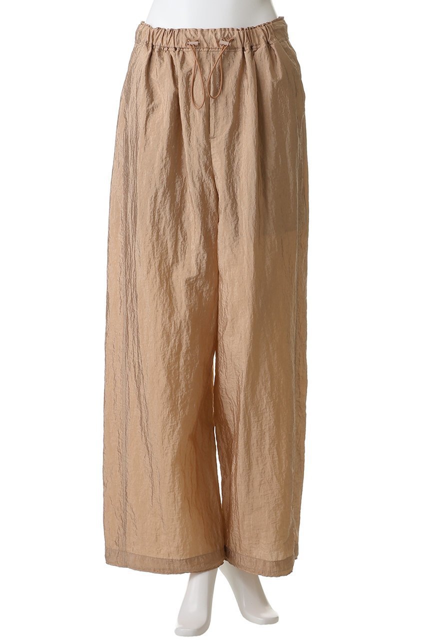 【スタニングルアー/STUNNING LURE】のワッシャーイージーパンツ 人気、トレンドファッション・服の通販 founy(ファニー) 　ファッション　Fashion　レディースファッション　Fashion for Women　パンツ　Pants & Trousers　ギャザー　Gathered, Ruffled　サンダル　Sandals, Summer Shoes　シンプル　Simple, Minimal　ストレート　Straight, Straight Cut　スニーカー　Sneakers, Trainers　タンク　Tank Top, Sleeveless Top　ドローストリング　Drawstring, Pull Cord　バルーン　Balloon, Balloon Silhouette　フラット　Flat, Flat Shoes　リラックス　Relax, Relaxed Fit　other-2|ID: prp329100004930964 ipo3291000000037009476